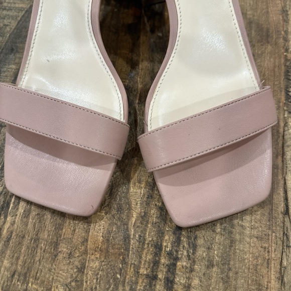Steve Madden Nude Pink Heeled Sandals Size 6.5 - Picture 6 of 8